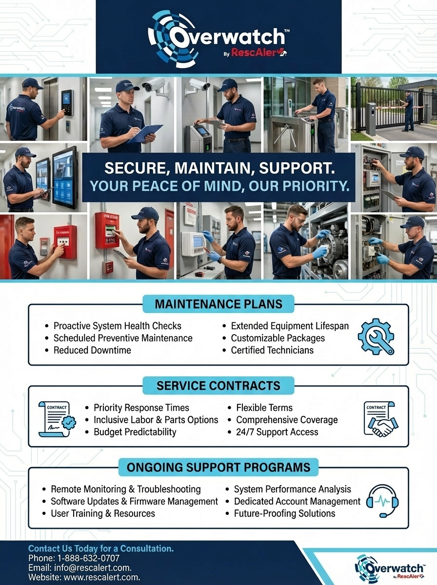 RescAlert's Service & Maintenance